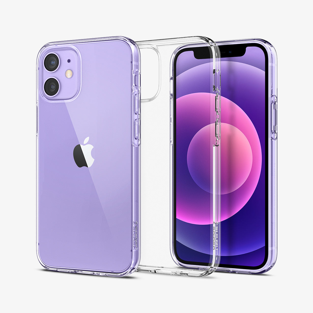 Spigen iPhone 12 Case Liquid Crystal MagFit