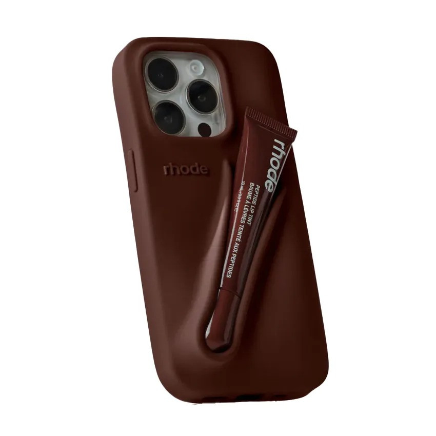 Rhode Limited Edition Fall Lip Case iPhone 13 Pro Max Espresso Brown