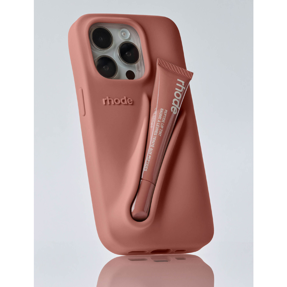 Rhode Limited Edition Fall Lip Case iPhone 15 Pro Max Toast Brown