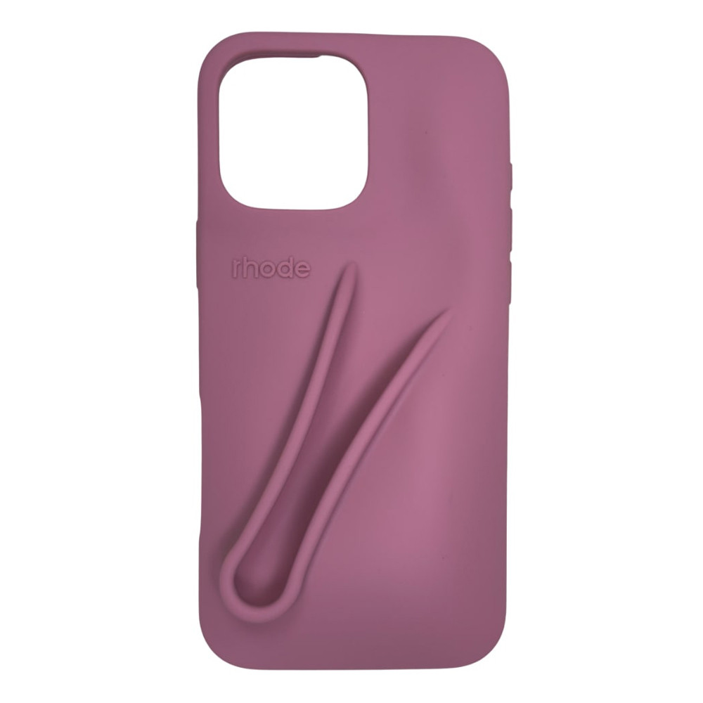 Rhode Lip Case iPhone 15 Pro Max Blush Blossom Red