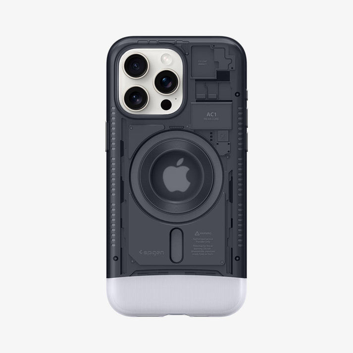 Spigen iPhone 15 Pro Max Case Classic C1 MagFit Graphite Grey