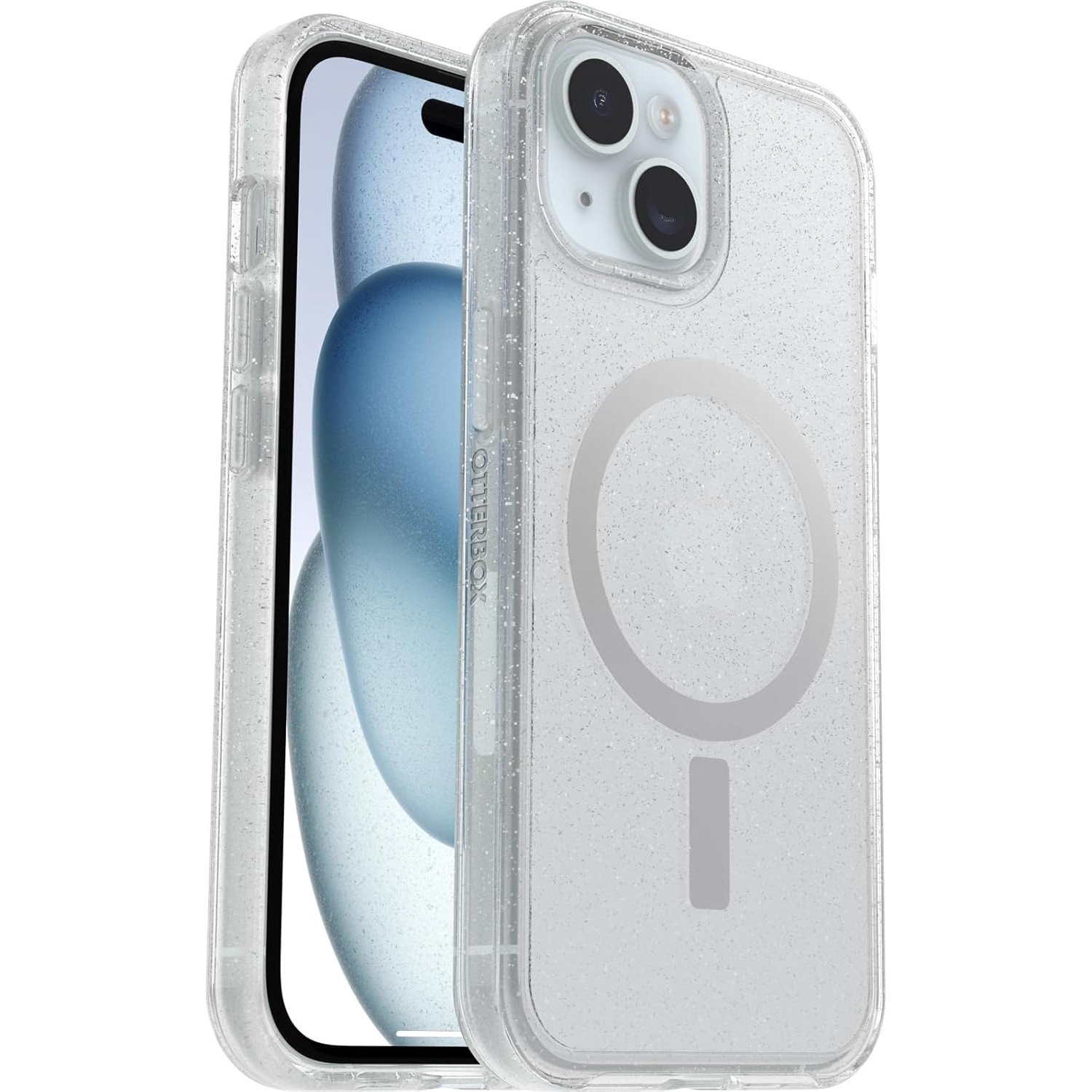 Otterbox iPhone 16e Symmetry Series With Magsafe Clear Case Stardust Glitter