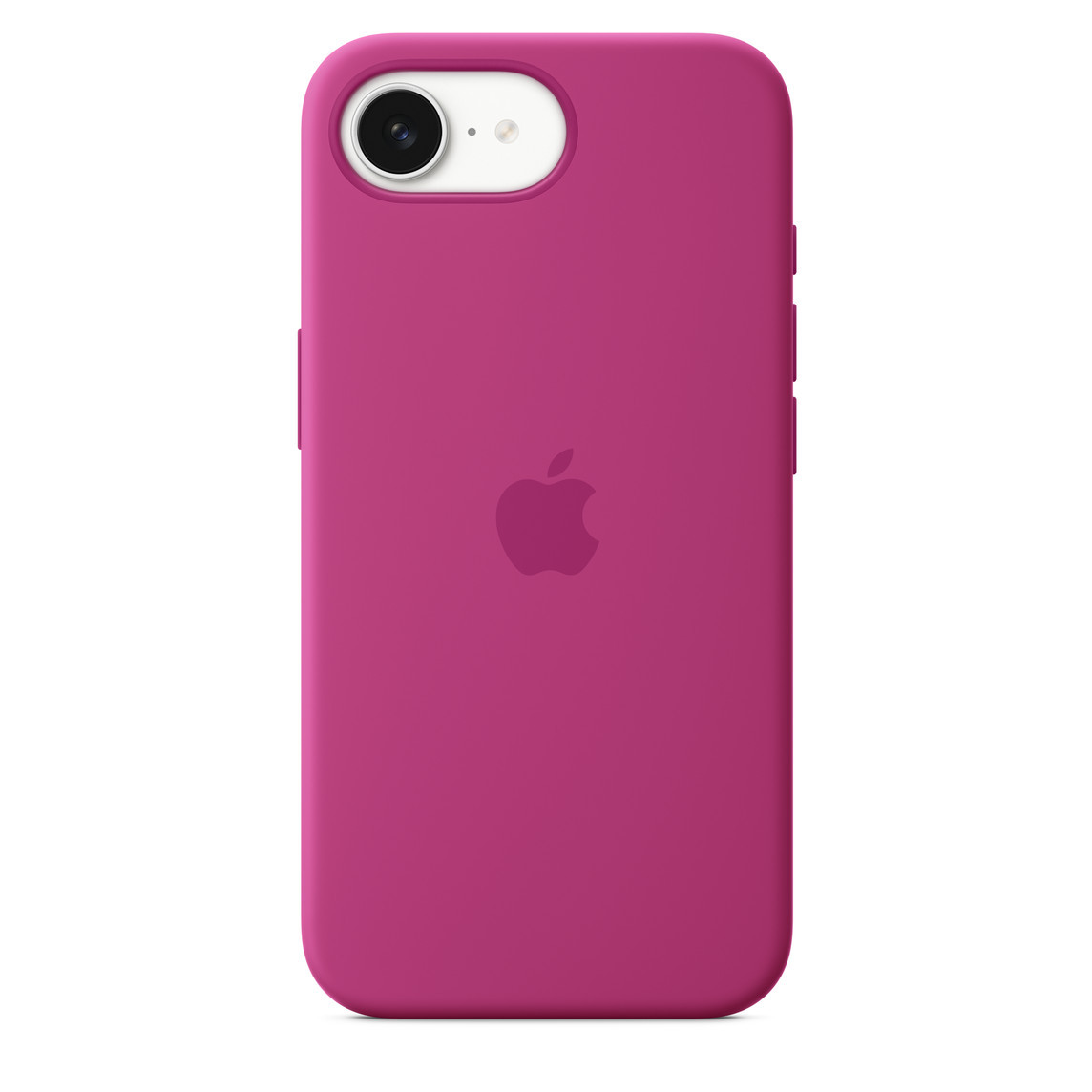 Silicone Case With MagSafe Fuchsia for Apple iPhone 16e 