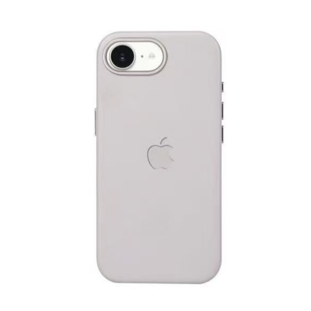 FineWoven Leather Case with MagSafe Light Grey for Apple iPhone 16e