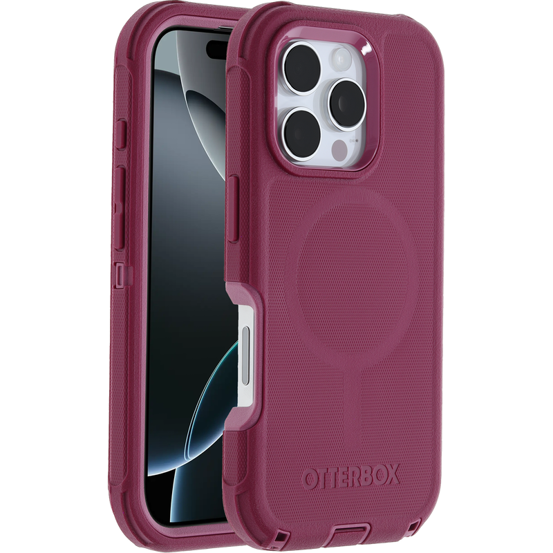 Otterbox iPhone 16 Pro Max Defender Series Pro With Magsafe Case Foxberry Pink