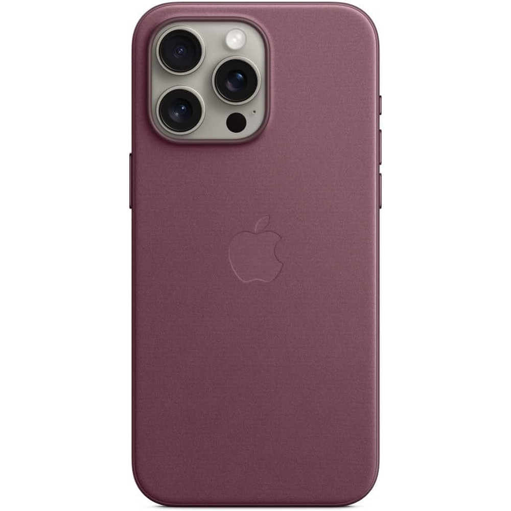 iPhone 16 Pro Max FineWoven Leather Case with MagSafe Mulberry