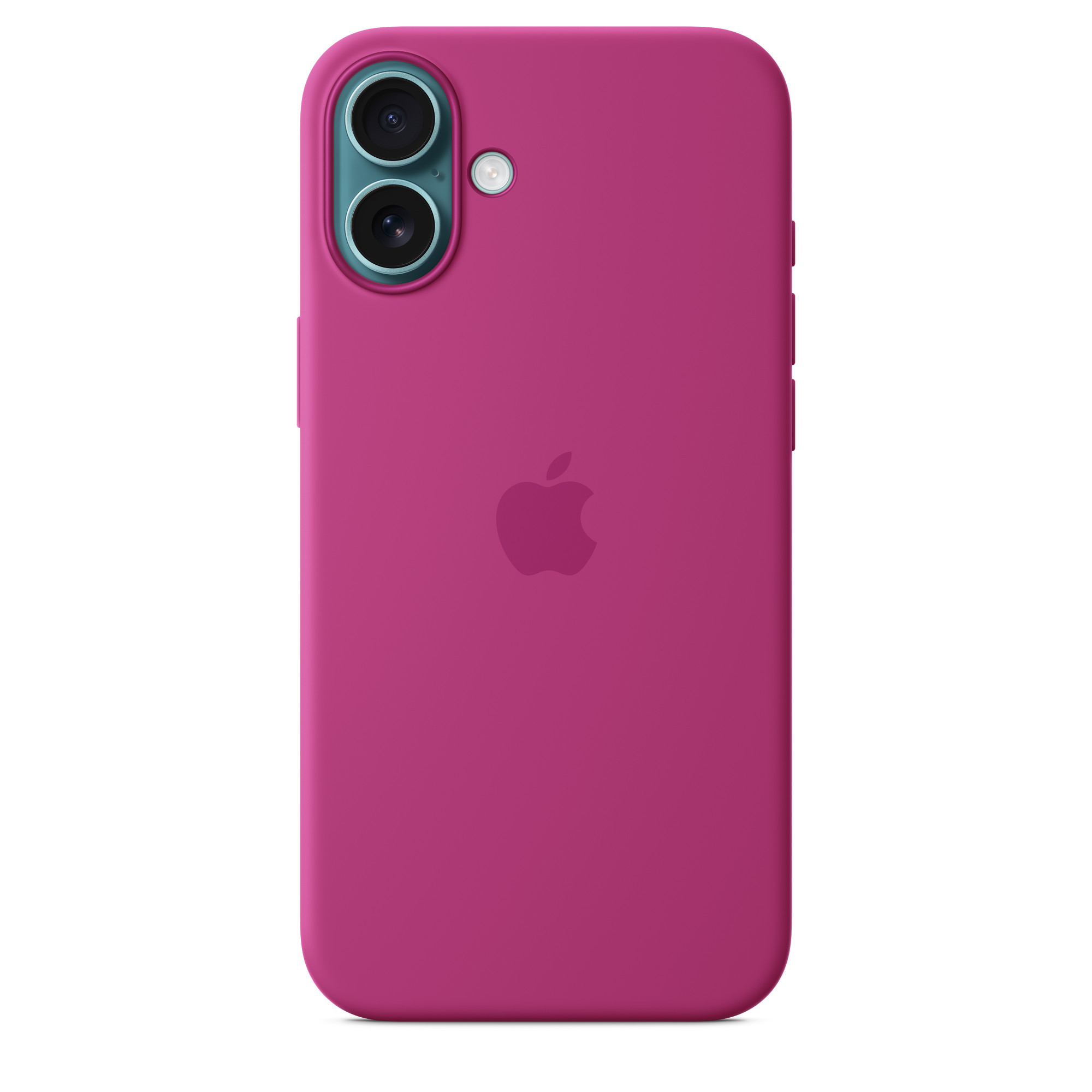 iPhone 16 Plus Silicone Case With MagSafe Fuchsia