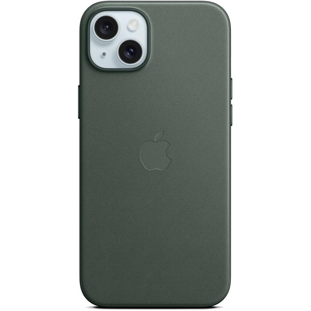iPhone 16 Plus FineWoven Leather Case with MagSafe Evergreen