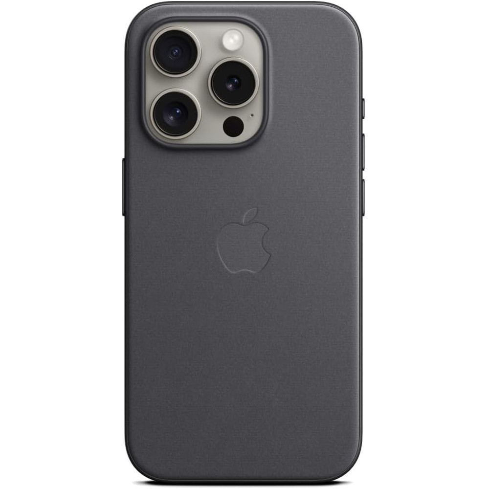 iPhone 16 Pro FineWoven Leather Case With MagSafe Black