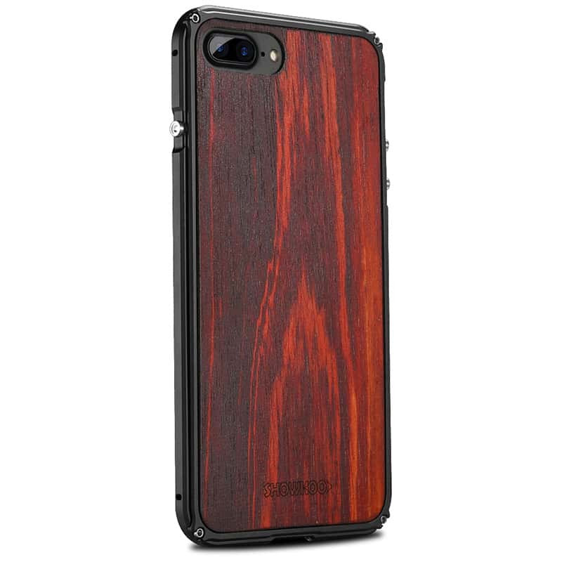 iPhone 8 7 Wood Metal Case