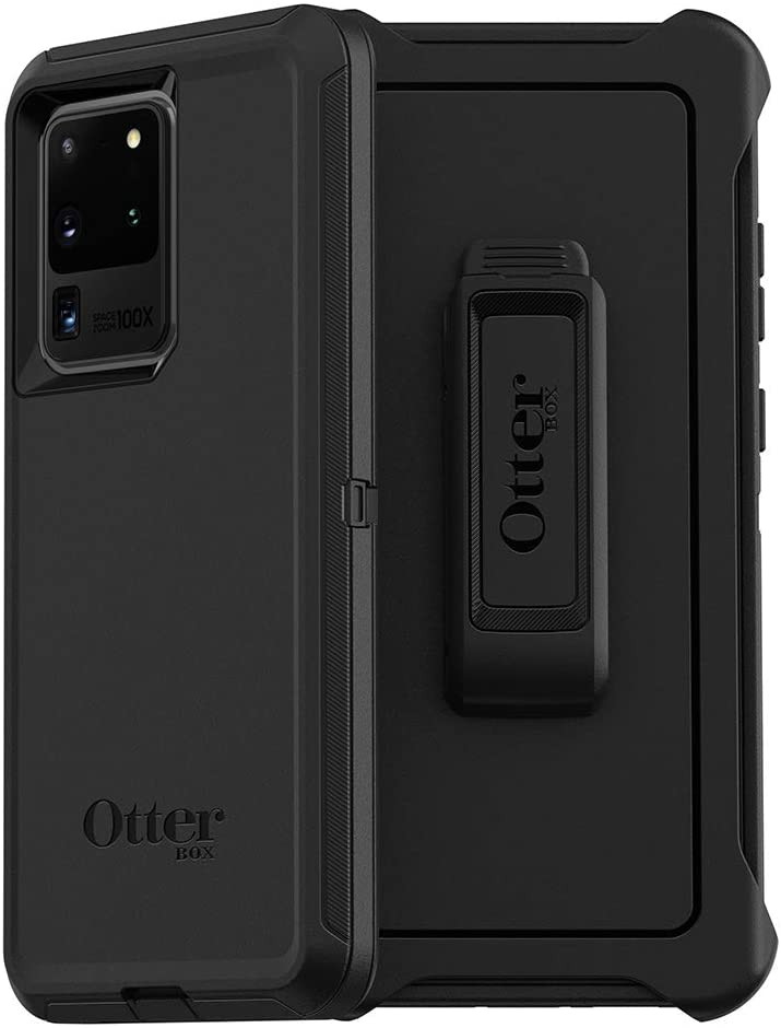 Galaxy S20 Ultra Otterbox Defender Case Black