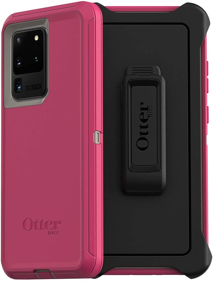 Galaxy S20 Ultra Otterbox Defender Case Lovebug Pink