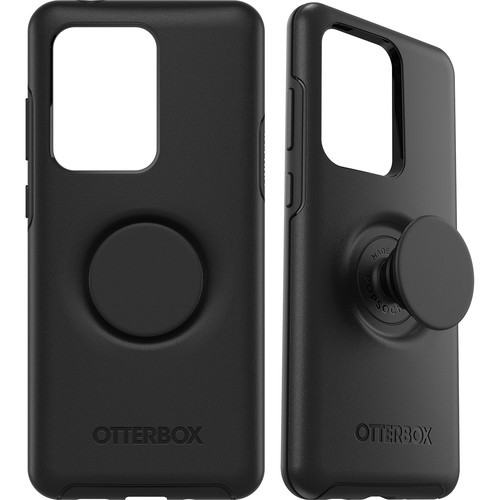 Galaxy S20 Ultra Otter + Pop Symmetry Series Case Black
