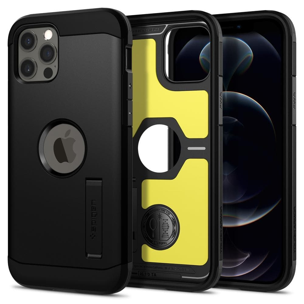 Spigen iPhone 12 Pro Case Tough Armor Black