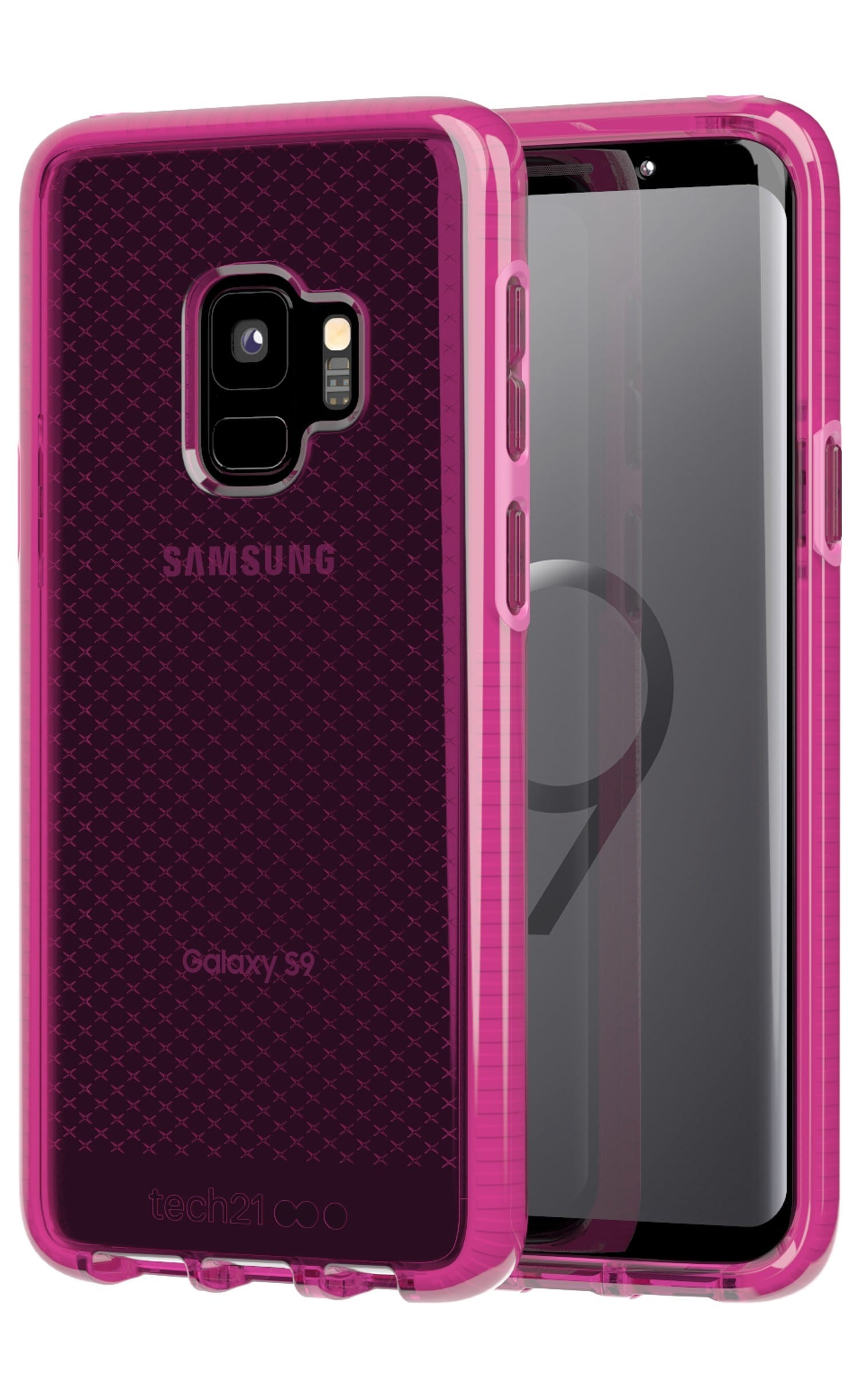 Tech21 Evo Check Case for Galaxy S9 - Fuchsia