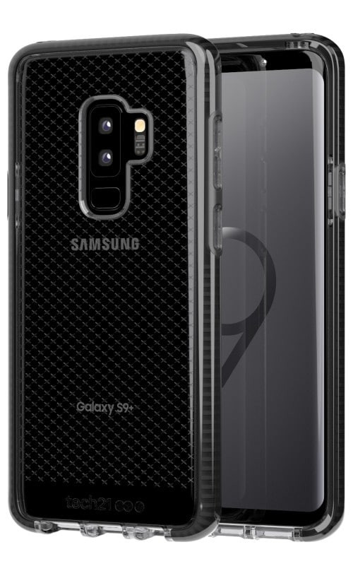 Tech21 Evo Check Case for Galaxy S9+ Plus - Smokey/Black