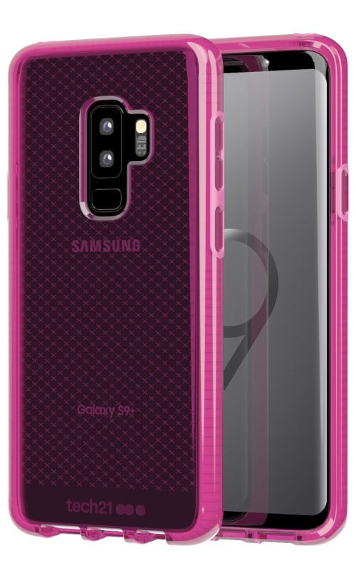 Tech21 Evo Check Case for Galaxy S9+ Plus - Fuchsia