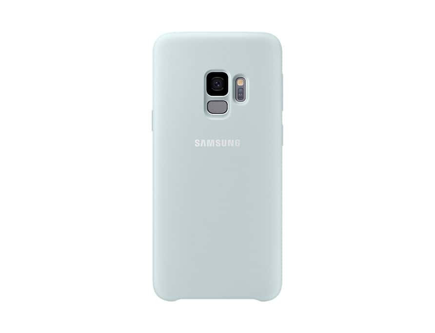 Official Samsung Galaxy S9 Silicone Cover Case - Blue
