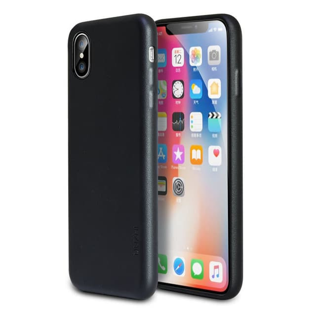 iPhone X Luxury Leather Thin Case