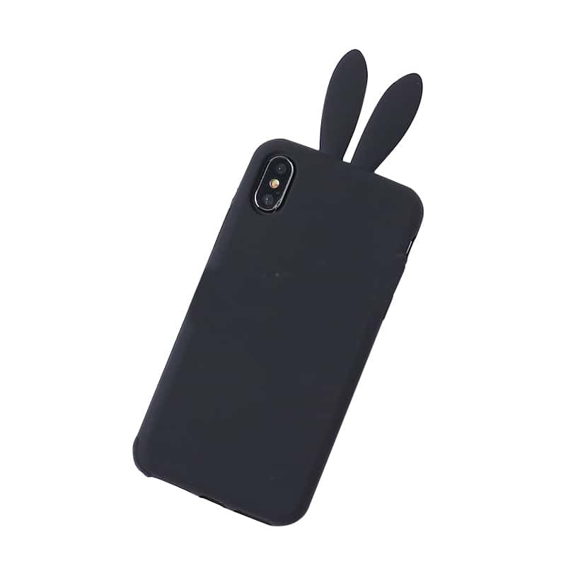 Silicone Rabbit Case for iPhone X