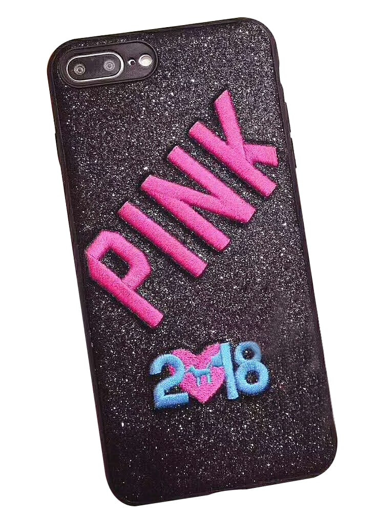 PINK Sparkly Case for iPhone X