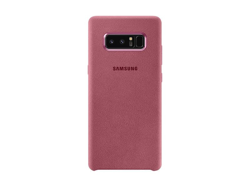 Official Samsung Galaxy Note 8 Alcantara Cover Case - Pink