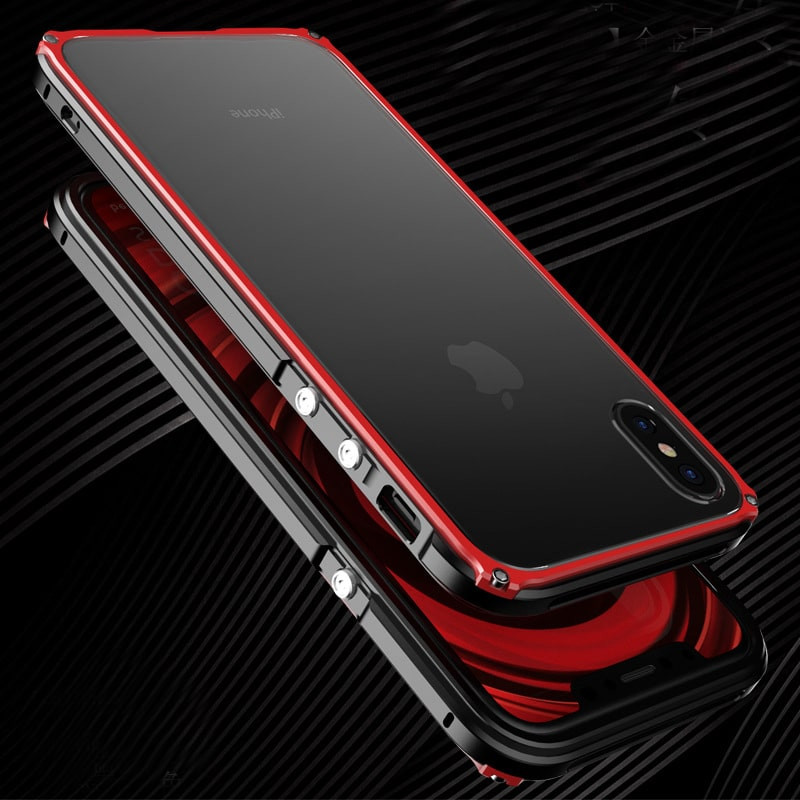 Premium Thin Metal Case for iPhone X