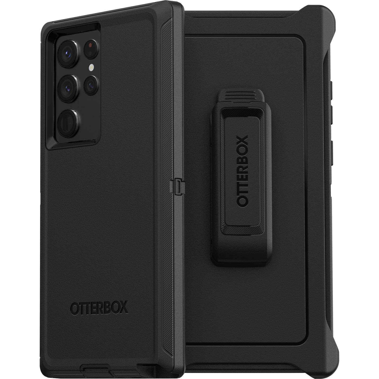 Galaxy S22 Ultra Otterbox Defender Series Case Black