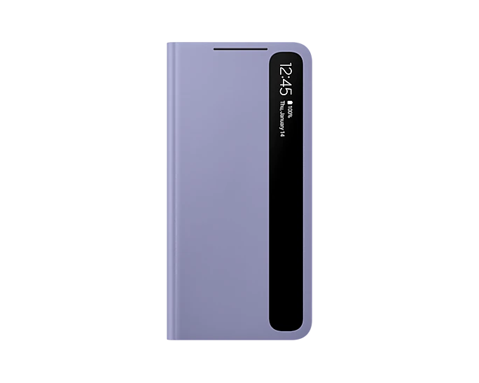 Galaxy S21 Ultra Smart Clear View Cover Violet