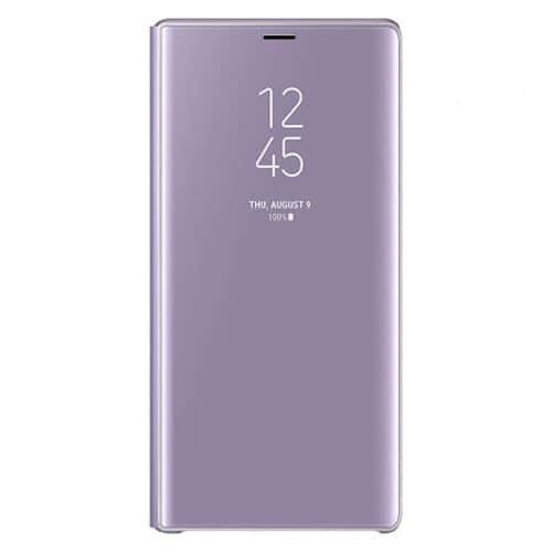 Official Samsung Galaxy Note 9 Clear View Standing Cover Case - Lavender