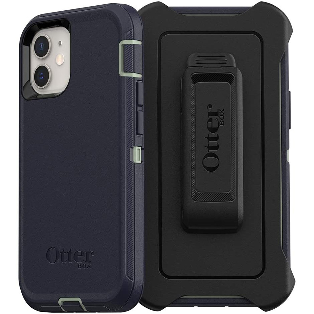 iPhone 12 Mini Otterbox Defender Series Case - Varsity Blues