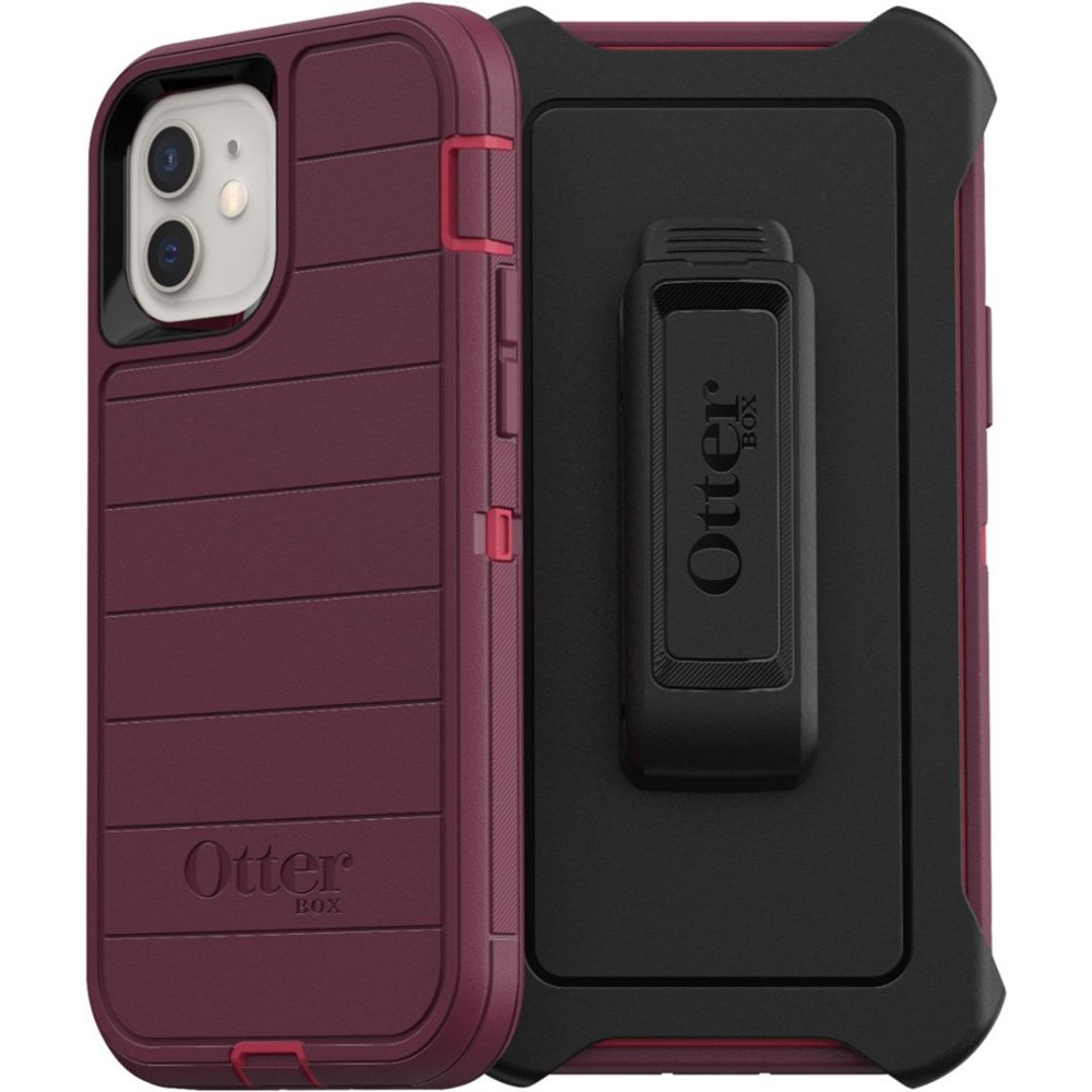 iPhone 12 / 12 Pro Otterbox Defender Series Pro Case - Berry Potion Pink