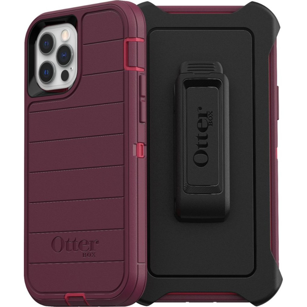 iPhone 12 Pro Max Otterbox Defender Series Pro Case - Berry Potion Pink