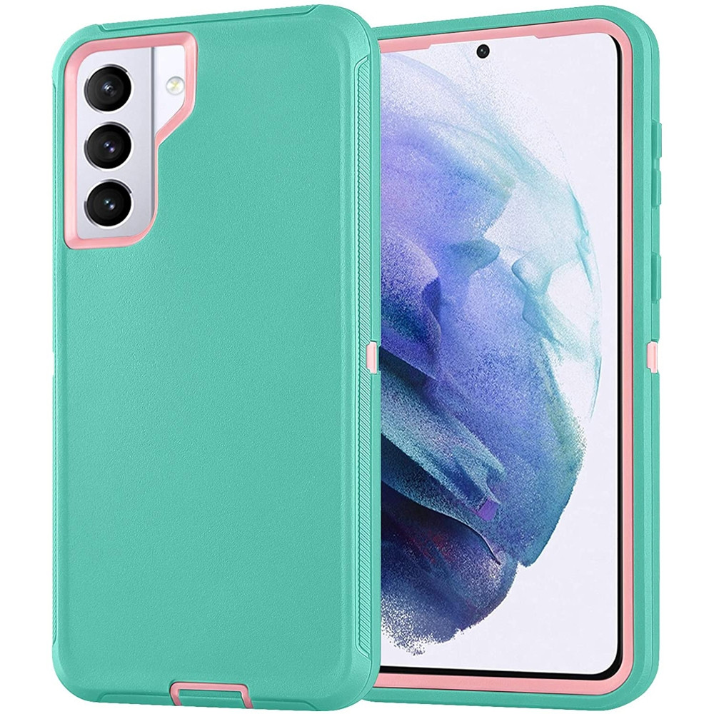 Samsung Galaxy S21+ Plus 5G Defender Series Case - Mint Pink