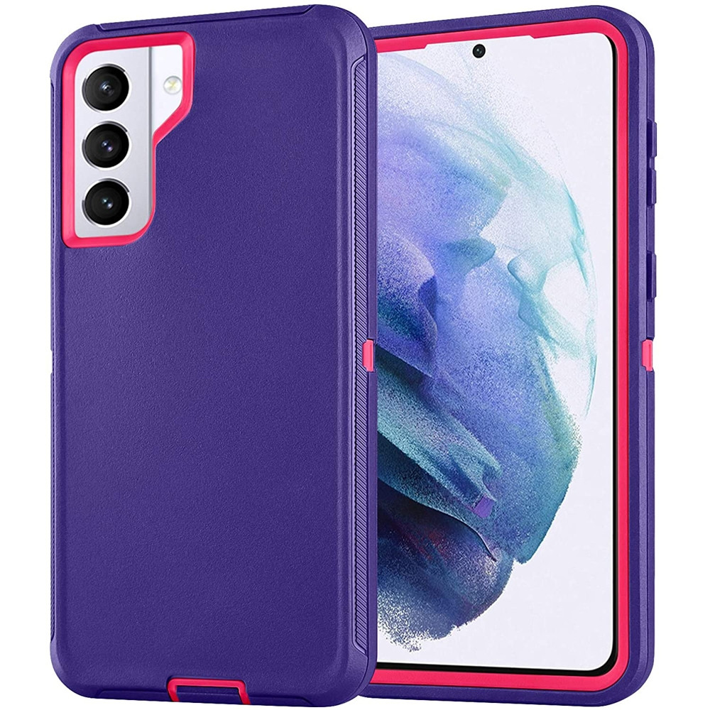 Samsung Galaxy S21+ Plus 5G Defender Series Case - Purple Rose