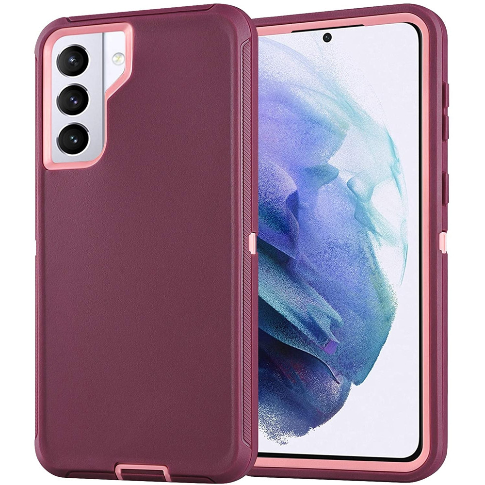 Samsung Galaxy S21 5G Defender Series Case - Wine Pink