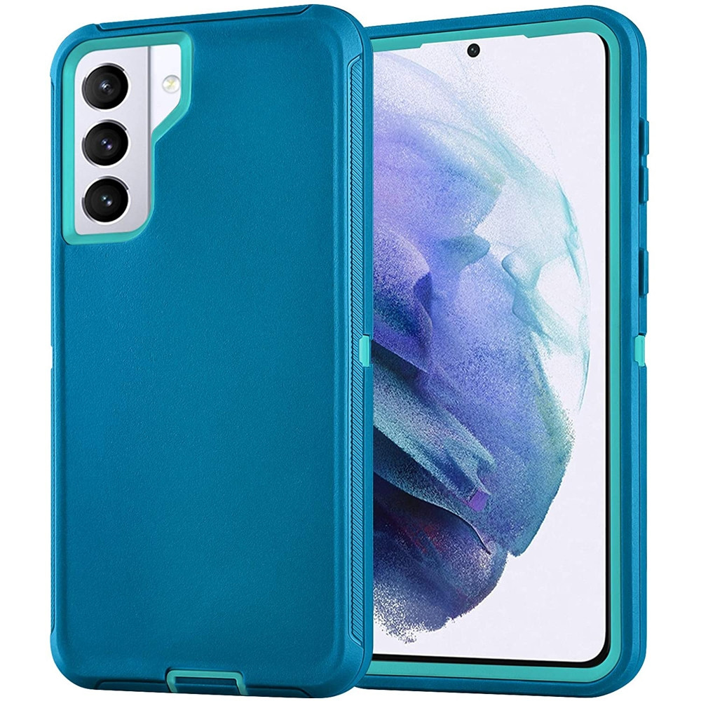 Samsung Galaxy S21+ Plus 5G Defender Series Case - Blue Turquoise
