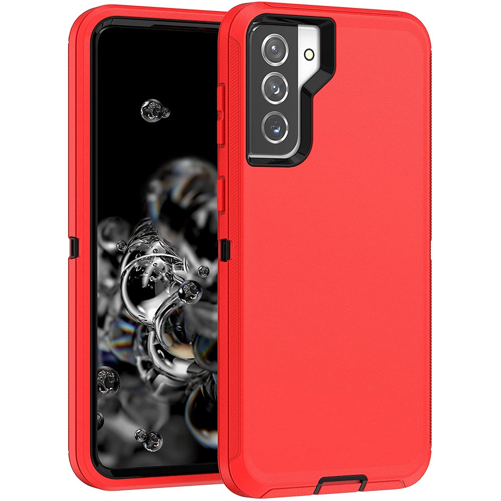 Samsung Galaxy S21+ Plus 5G Defender Series Case - Red