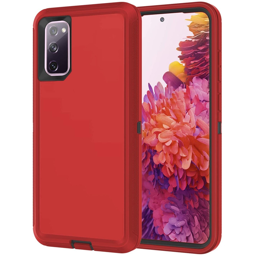 Galaxy S20 FE 5G Defender Series Case - Red