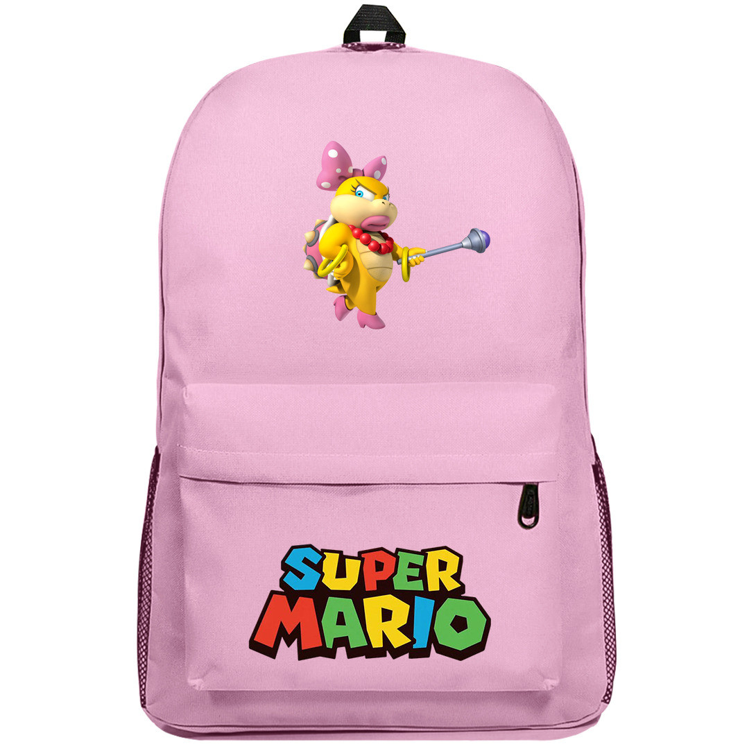 Super Mario Wendy Koopa Backpack SuperPack - Wendy Koopa Cartoon Art