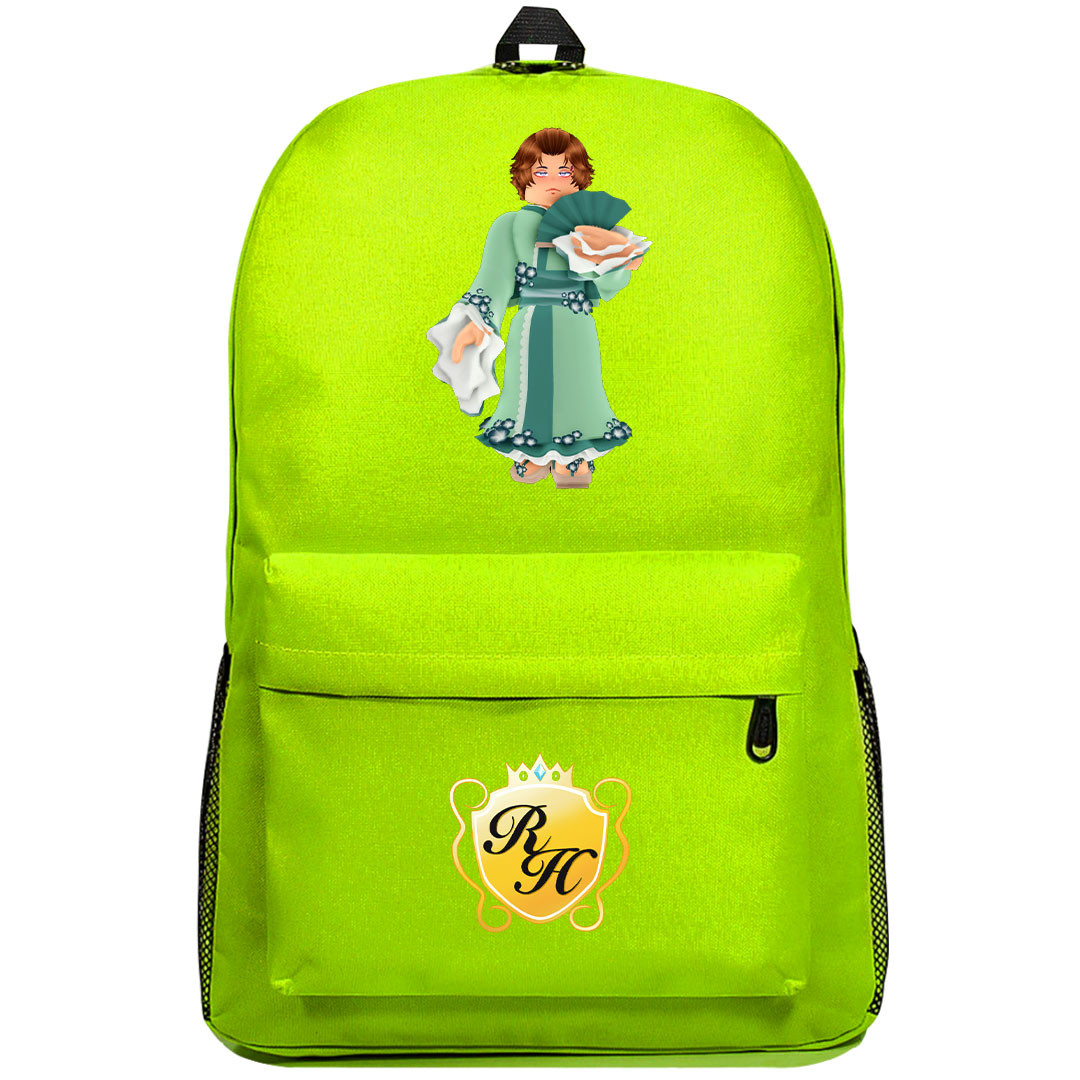 Roblox Royale High Backpack Superpack - Spring Cherry Blossom Boy Character Art Series
