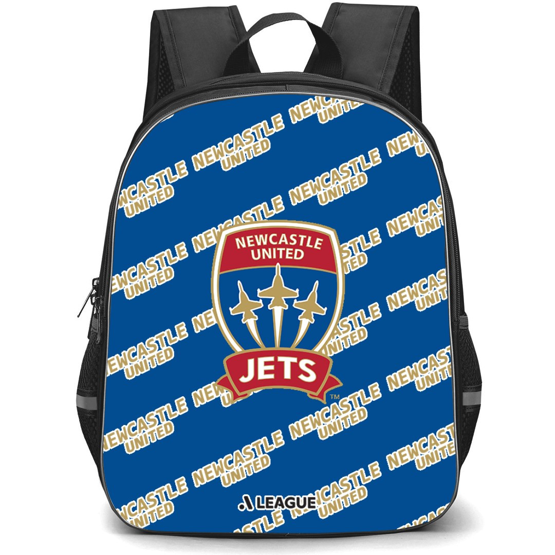 Newcastle United Jets Backpack StudentPack - Newcastle United Football Club Medley Monogram Wordmark