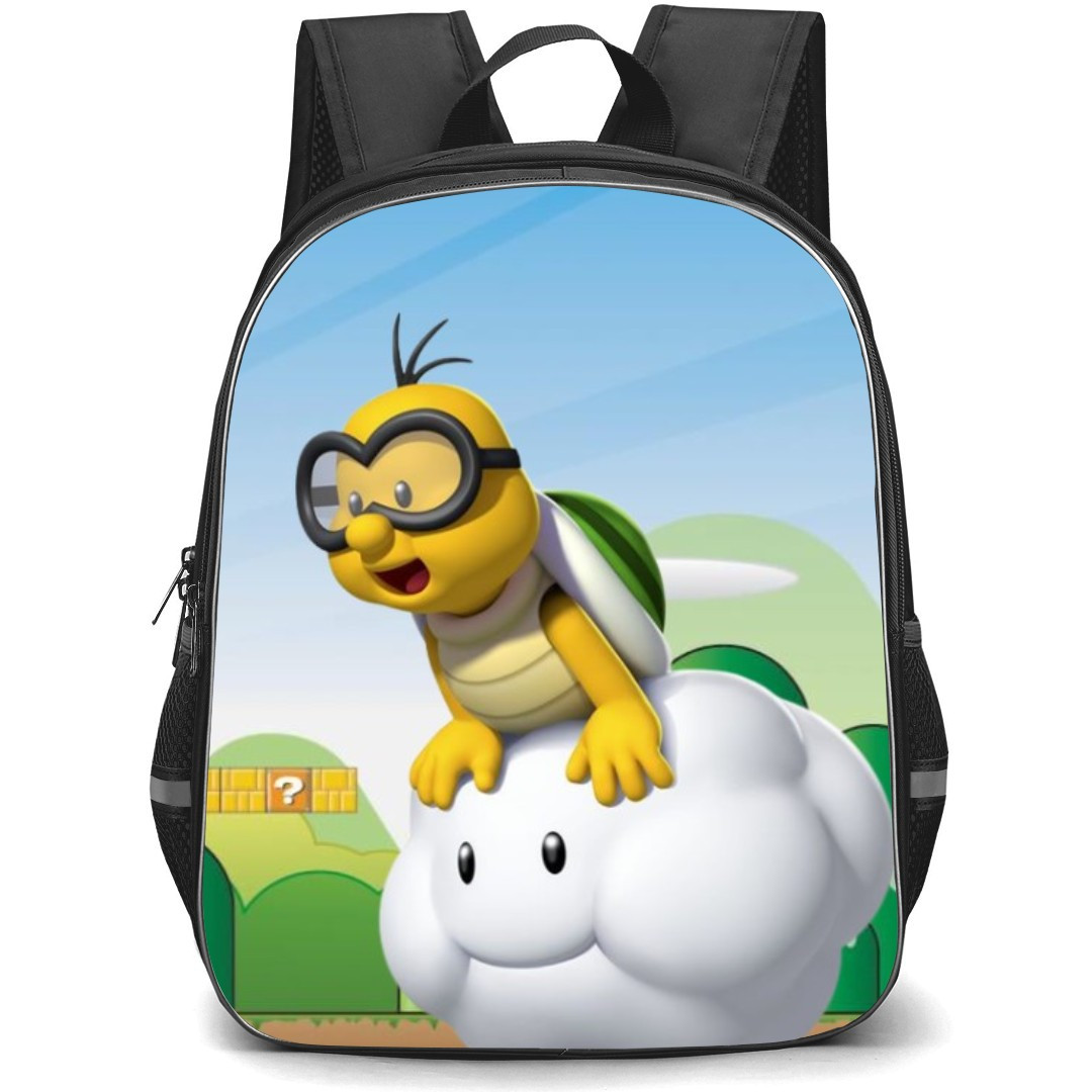 Super Mario Lakitu Backpack StudentPack - Lakitu Flying Side Portrait