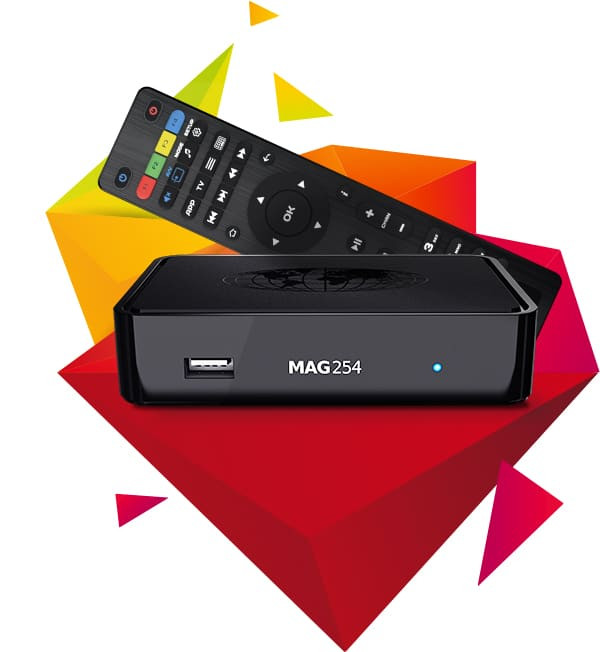MAG254 255 IPTV OTT Set Top Box