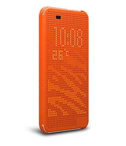 HTC Desire 820 Dot View Case Orange