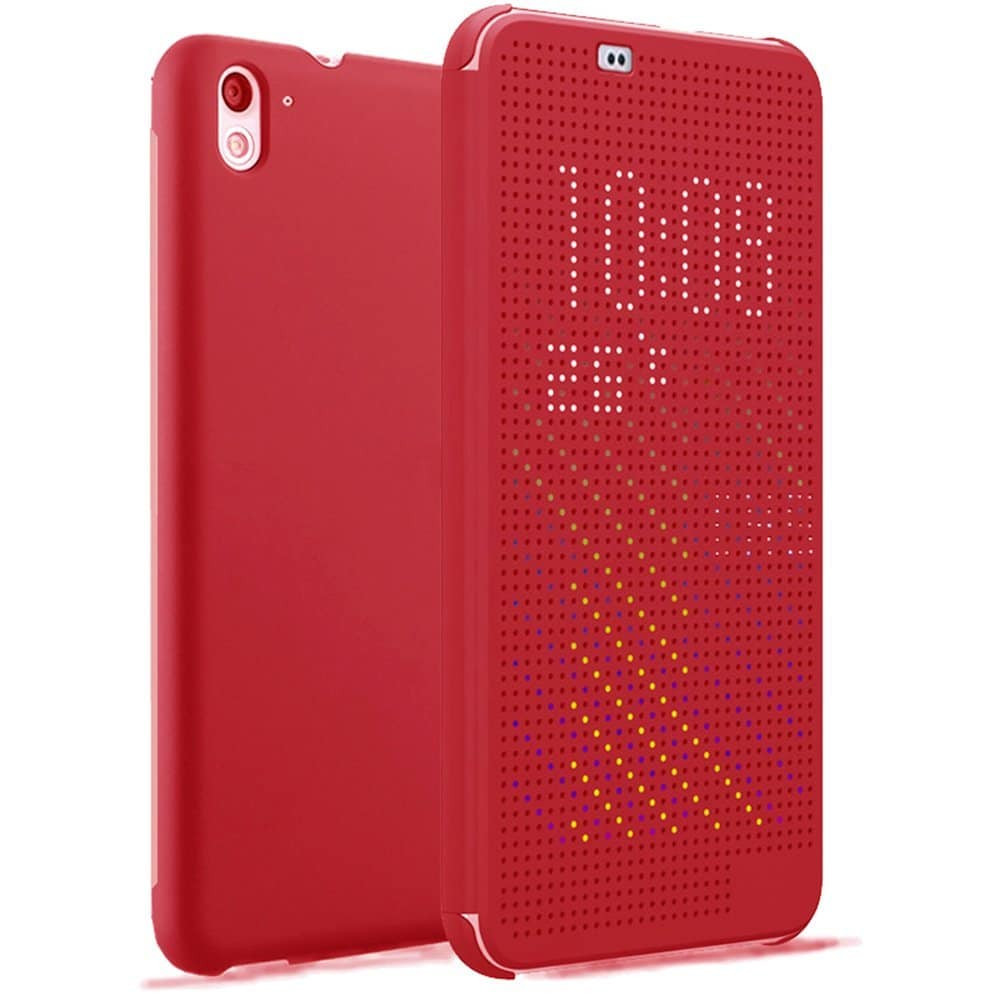 HTC Desire 826 Dot View Case Red
