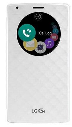 Official LG G4 Quick Circle Case White