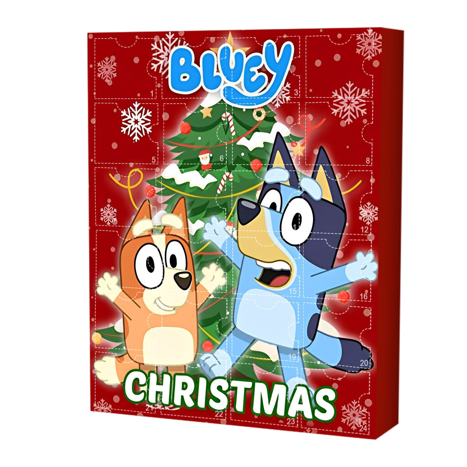 Bluey Bandit Chilli Advent Calendar 2023 Christmas Countdown