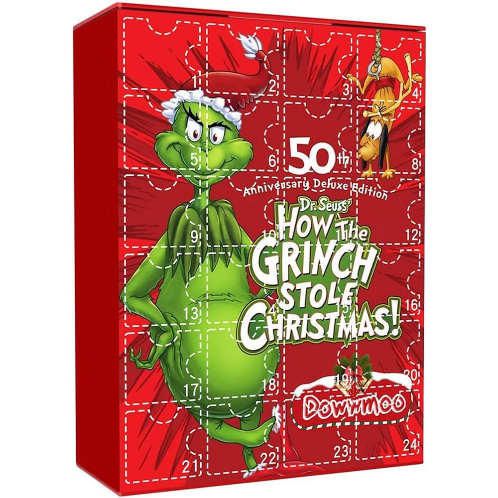 How The Grinch Stole Christmas Advent Calendar 2023 50th Anniversary Deluxe Edition Christmas Countdown