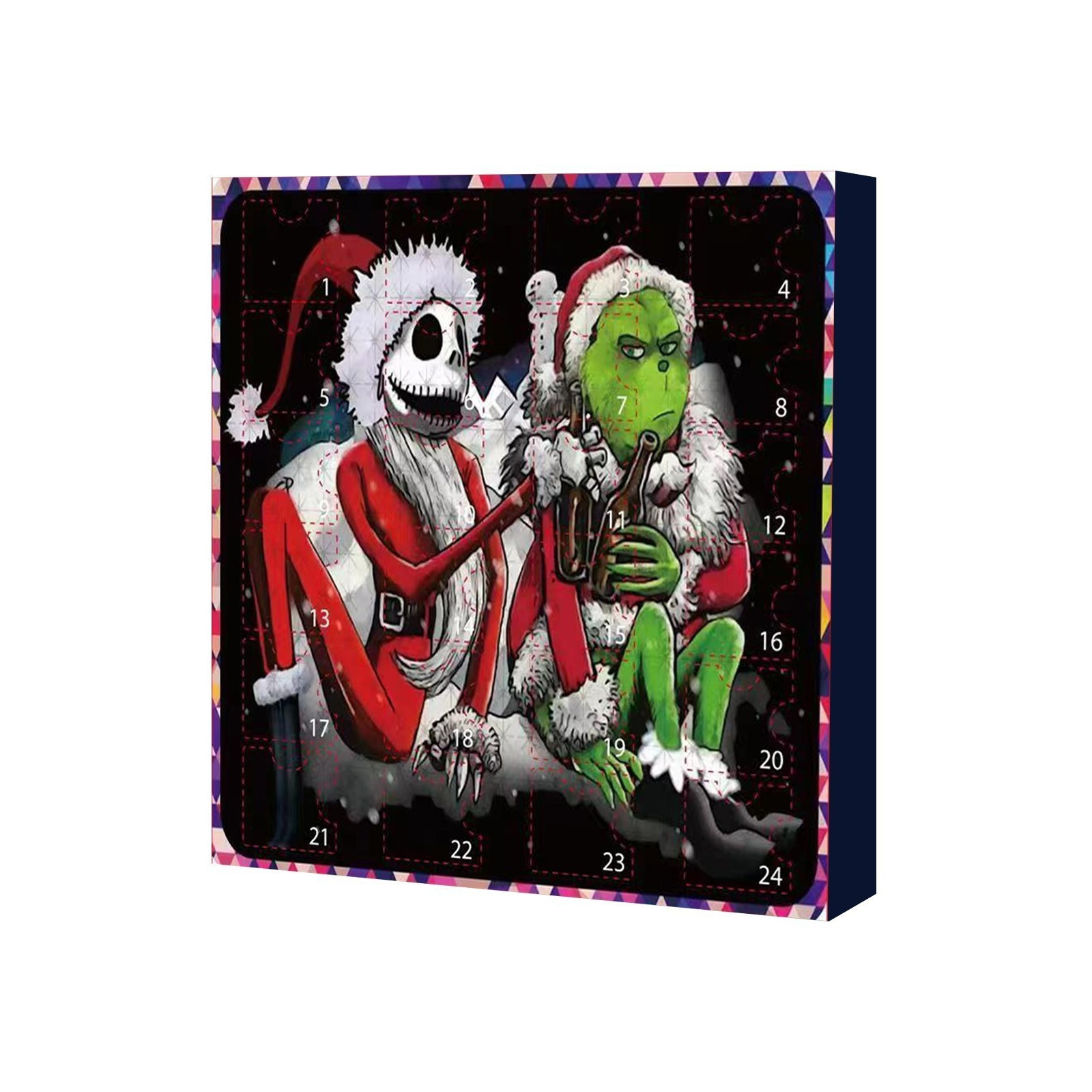 The Grinch Jack Skellington Advent Calendar 2023 Christmas Countdown